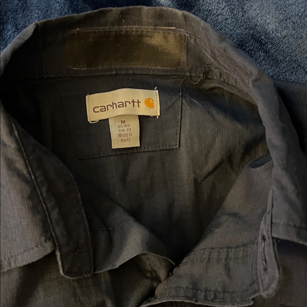 Carhartt Men's Dark Blue Casual Shirt - Picture 4 of 7